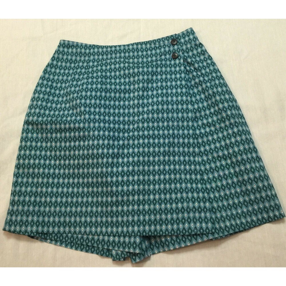CHARTER CLUB WOMENS COTTON SKIRT SKORT SHORTS SIZE 6